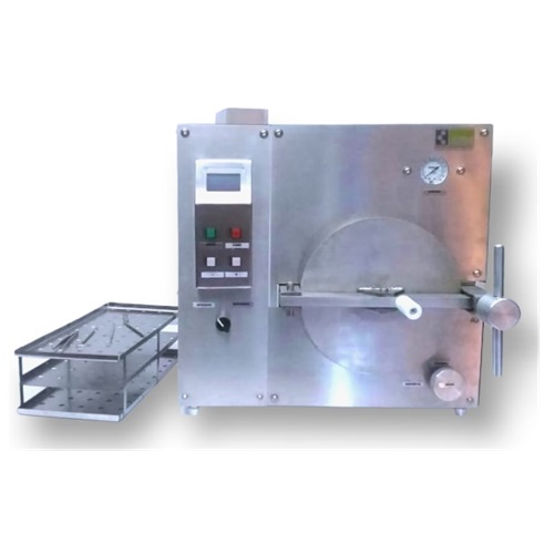 Autoclave horizontal digital de vapor 23 lts 30x60 cm