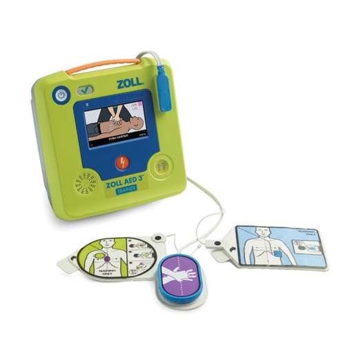 Desfibrilador AED 3 Trainer incluye electrodo CPR Uni-padz