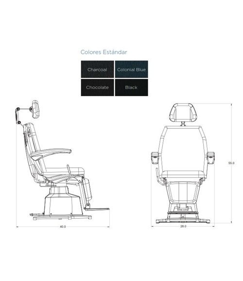 Sillón oftalmológico mod. OC-2200 