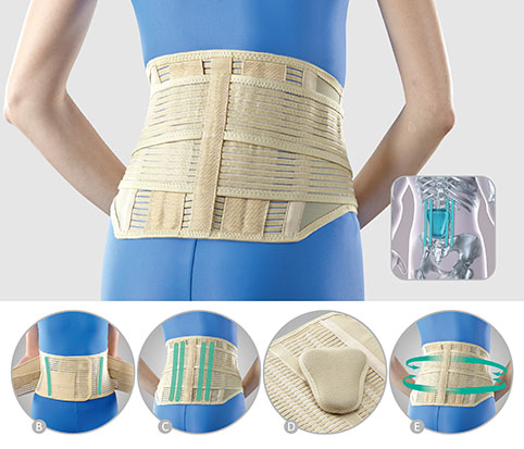 Faja Sacro-Lumbar con Cojin