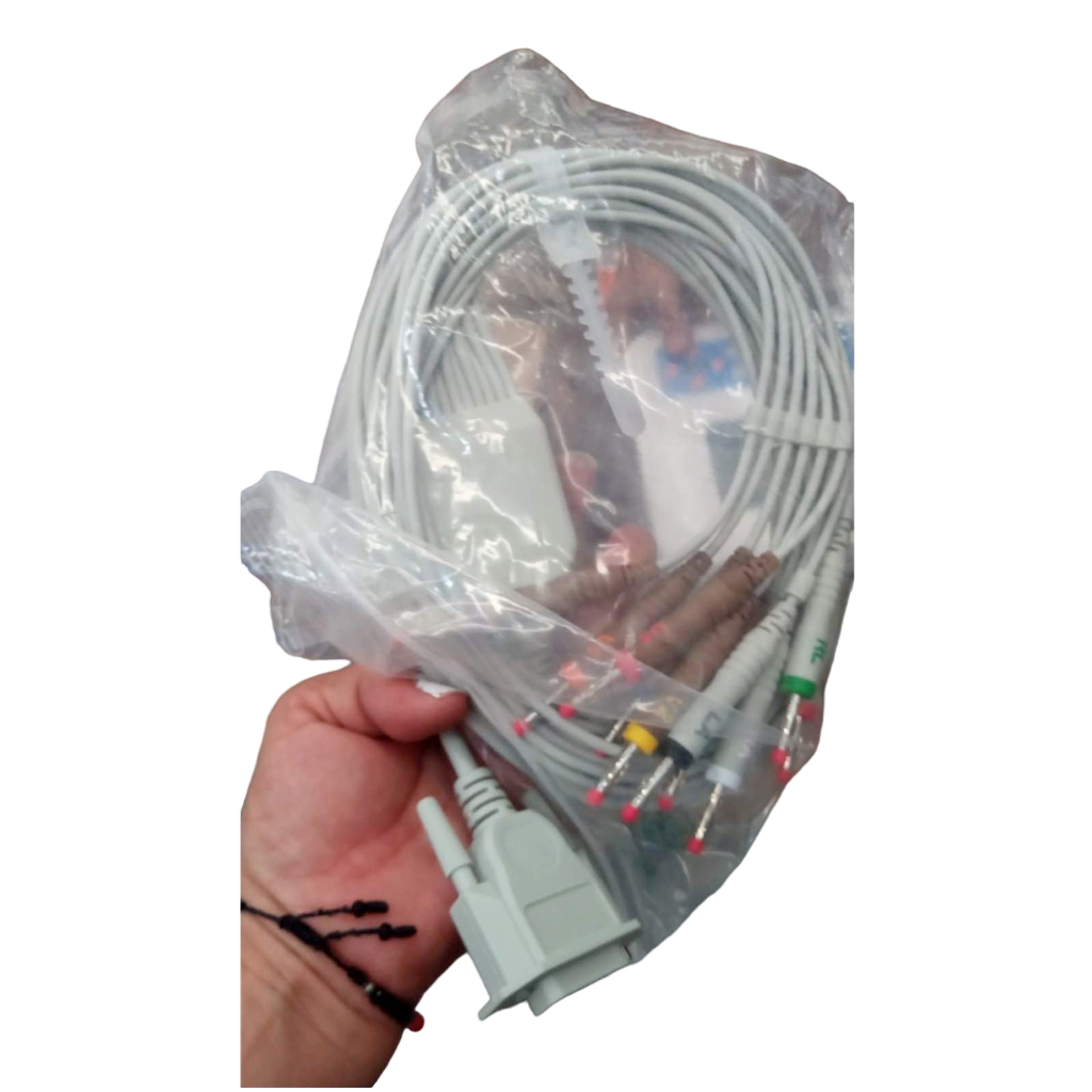 Cable para ECG de 10 puntas para Electro ECG1200B (generico)