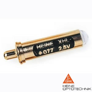 Foco XHL Halogeno 2.5 Volts (para otoscopio K180, Beta 200) Cat. HEN-X-001.88.077 Heine