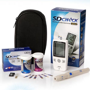 Glucometro medidor de glucosa SD-check