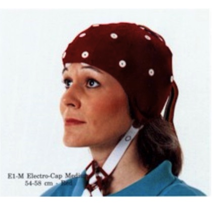 Gorro para EEG conector EASY II mediano rojo de 54-58 cm Electrocap