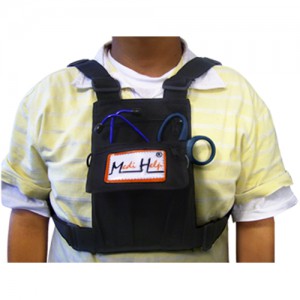 Holster de pecho equipado