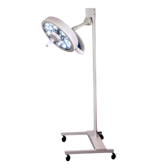 Lampara para examinacion y cirugias menores LED 75,000 lux Mod. MI-750 montaje de Piso