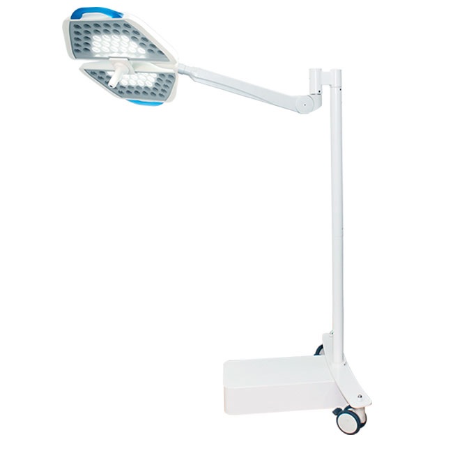 Lampara para quirofano de pedestal sencilla LED de 160,000 luxes