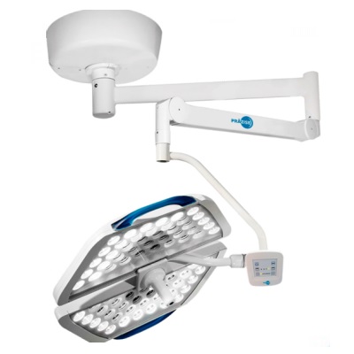 Lampara para quirofano de techo LED de 1 campana, 160,000 luxes, techo bajo Cat. PRZ-1-LOW Prazise