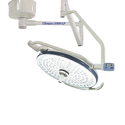 Lampara para quirofano sencilla de techo 120,000-160,000 luxes Luz LED pantalla 65 cm mod. Ultratec 5000