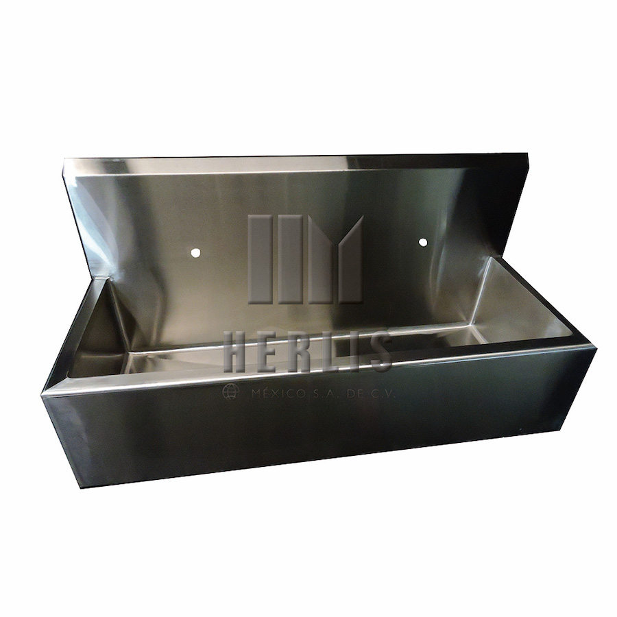 Lavabo doble para cirujano 150x60x76 cm