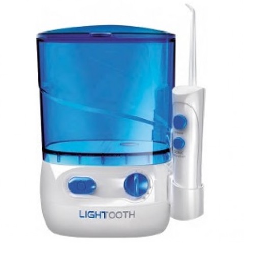 Limpiador Dental Lightooth sonic vibration cepilla jet agua y masaje