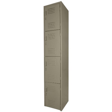 Locker de 4 puertas 38x30x180 cm