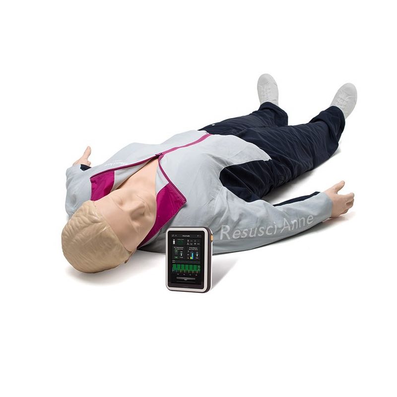 Maniqui Resusci Anne QCPR Cuerpo completo SimPad SkillReporter Plus