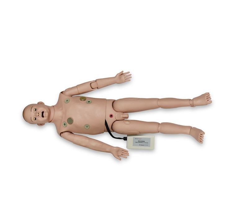 Maniquí infantil (5 años) para entrenamiento en situaciones de emergencia (comprehensivo) ACLS