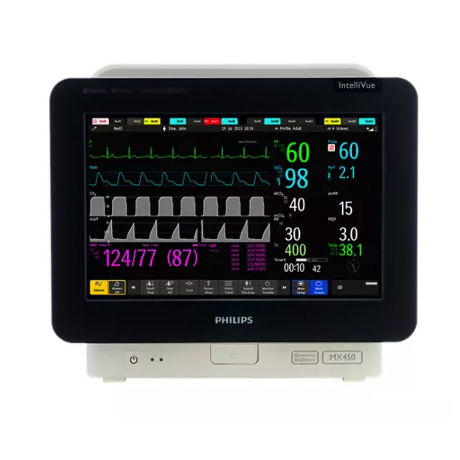 Monitor para paciente IntelliVue 12" con modulo multiparametrico Mod. MX450