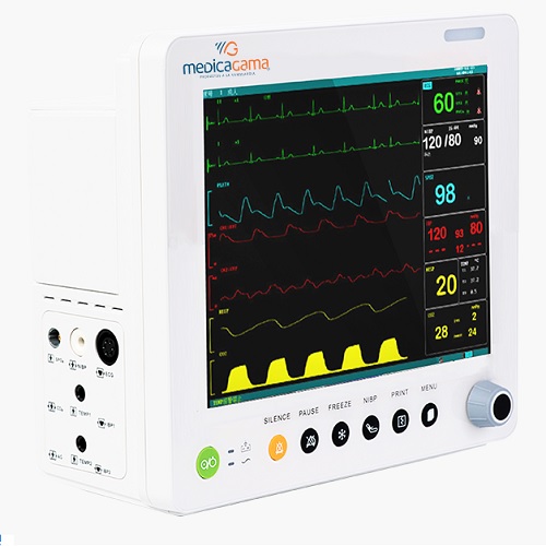 Monitor para paciente multiparámetros de 12" Elite