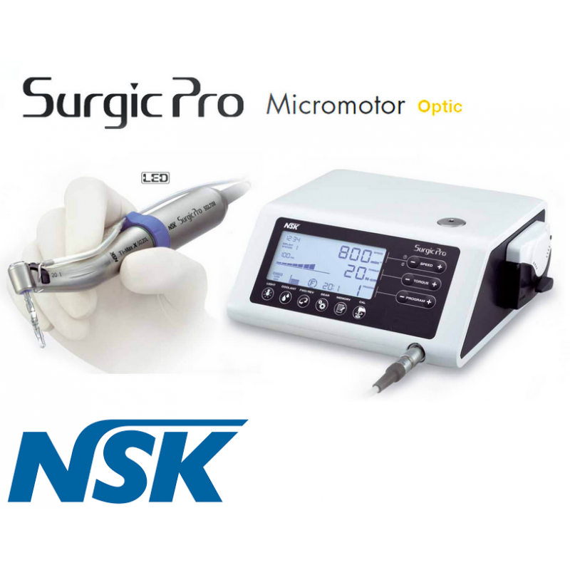 Motor Para Implantes NSK Surgic Pro Con Luz