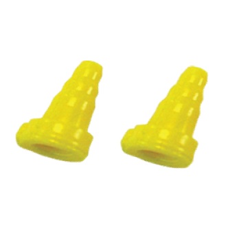 Olivas 3 mm para bebes para  instrumentos de inmitancia y screeners (Amarillo) bolsa con 100 piezas