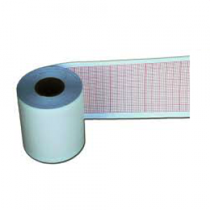 Papel para ECG de 50mm x 30mts verde caja c/10 rollos