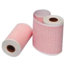 Papel para ECG de 216mm x 30m paq. c/10 rollos