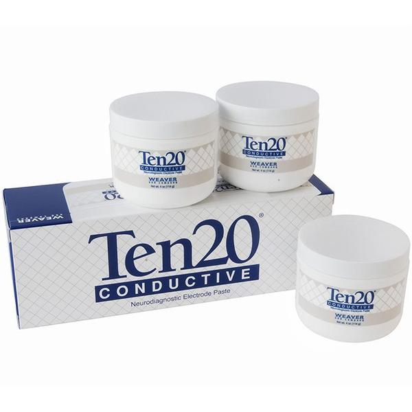 Pasta conductiva para EEG y PE Ten20® de 228 gr Paquete con 3 Frascos