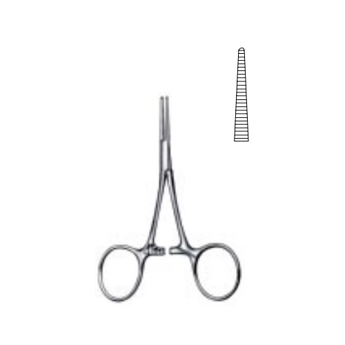 Pinza Hartmann hemostática 10 cm