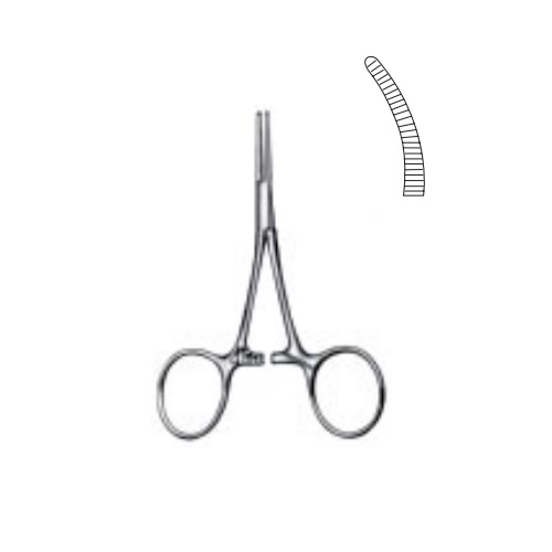 Pinza Hartmann hemostática 10 cm