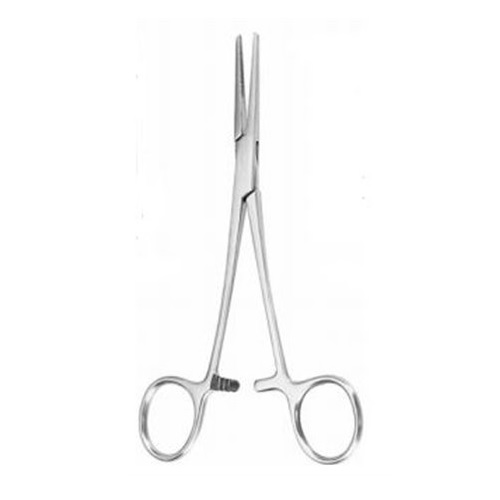 Pinza Kelly Rankin hemostática recta 16 cm