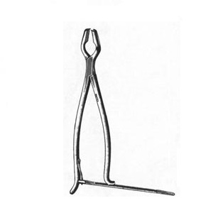 Pinza Kern para sujetar hueso 6 3/4 Pulg (17.1 cm) con Cremallera