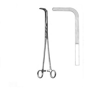 Pinza Mixter Toraxica Recta 11 Pulg (27.9 Cm) angulada hacia la derecha