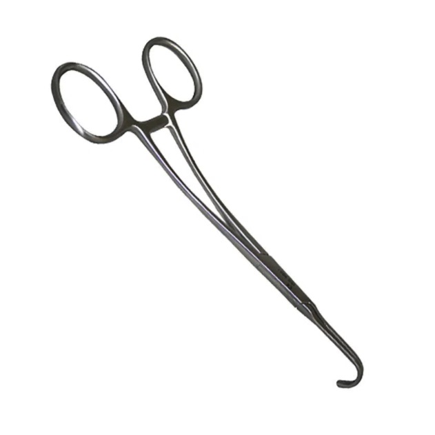 Pinza Vascular Castañeda 15 Cm. Anastomosis Curva Full (23-812) Premium