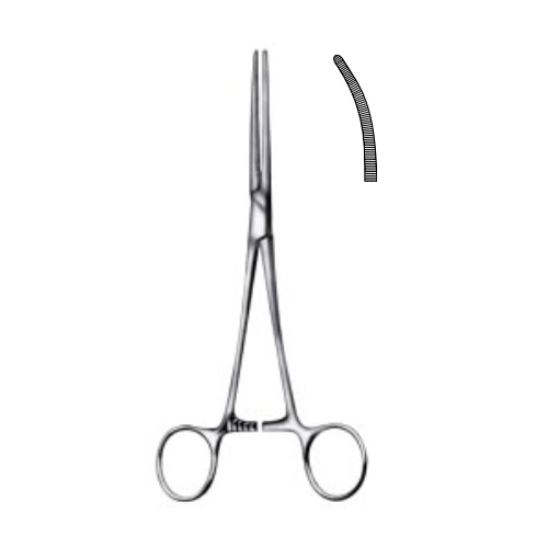 Pinza hemostática rochester pean curvas de 16 cm