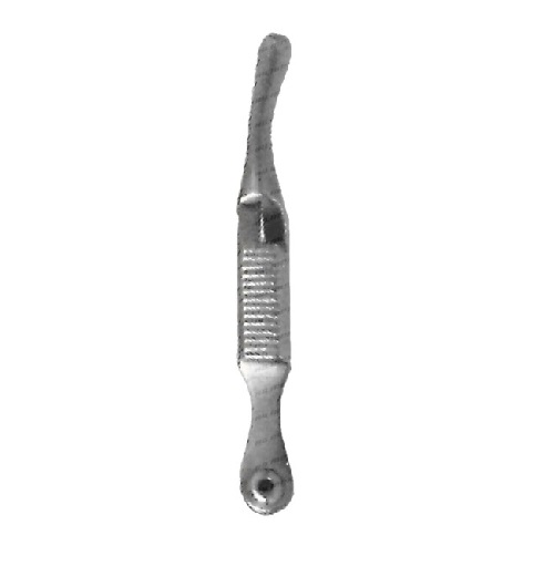 Pinza para Bulldog Johns Hopkins , curvo, 3 1/2" (9.0 cm)