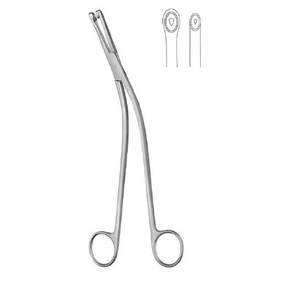 Pinza para biopsia SHUBERT angulada 26 cm