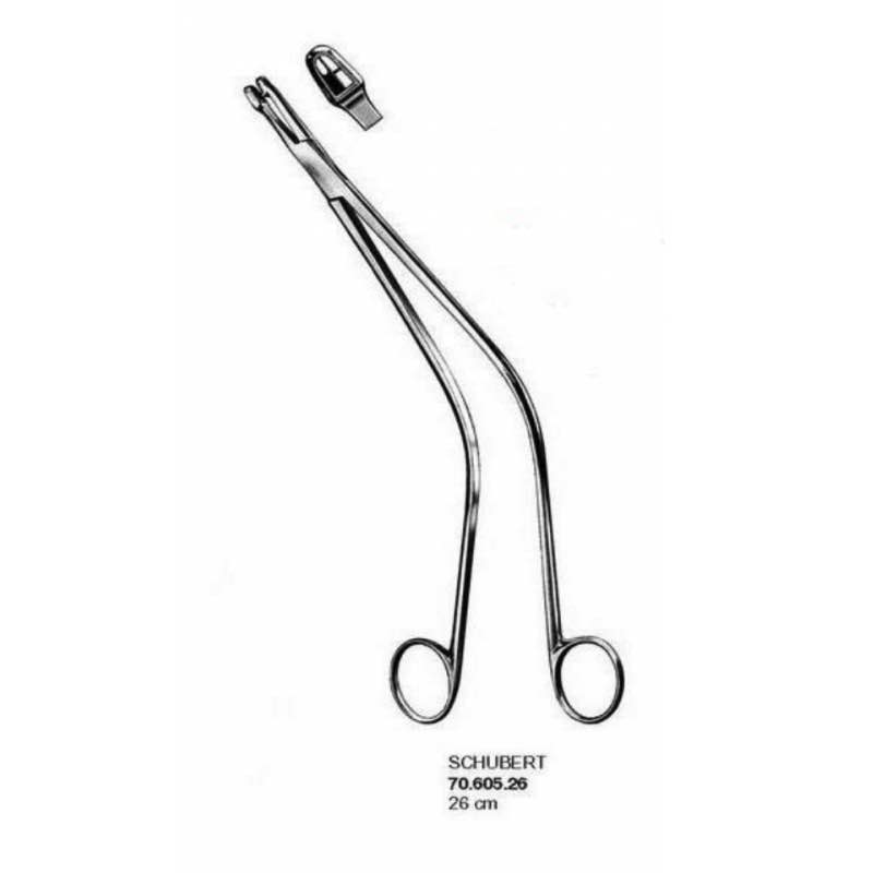 Pinza para biopsia de SHUBERT curva 26 cms