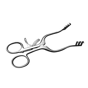 Retractor de Weitlaner 13 cm. agudo Premium