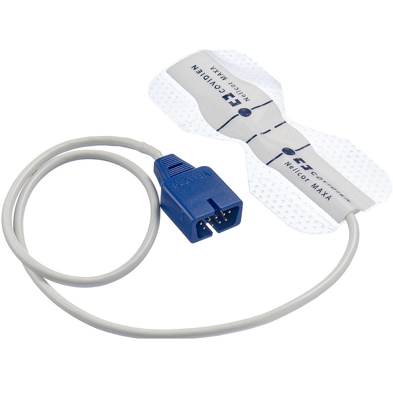 Sensor de SPO2 MAX-A, adulto con adhesivo  caja con 24