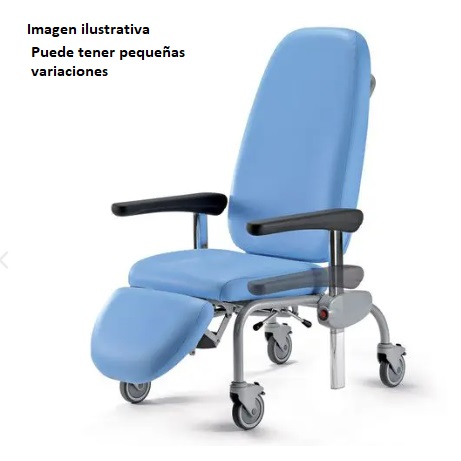 Silla de descanso ergonómica con ruedas