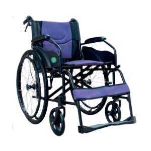 Silla de ruedas 18" aluminio fija nylon deportivo