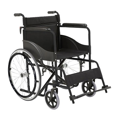 Silla de ruedas mod. Basic S100B para adulto soporta hasta 100 kg