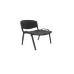 Silla estructura tubular ovalada cal. 18 medidas 52x41x85 cm