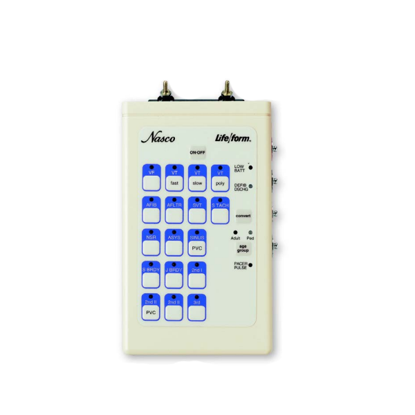 Simulador de ECG interactivo Cat. NAS-LF03670AU Nasco - Simulaids