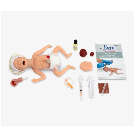 Simulador neonatal Micro-Preemie (25 semanas)