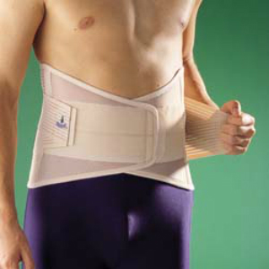 Soporte sacro-lumbar con almohadilla