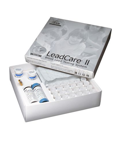 Kit de prueba para la determinacion de plomo en sangre para analizador LeadCare II caja con 48 pruebas