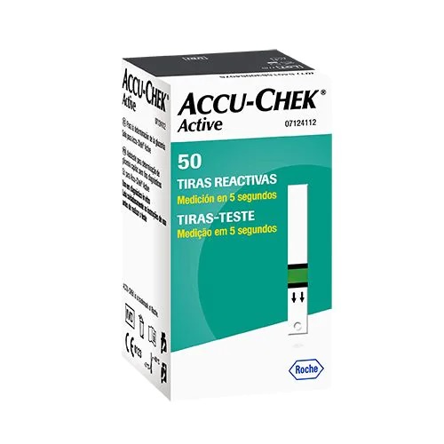 Tiras reactivas Accu-check Active P/50