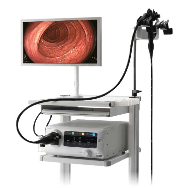 Torre para endoscopia completa sistema Eluxeo Lite 6000 con 9 componentes