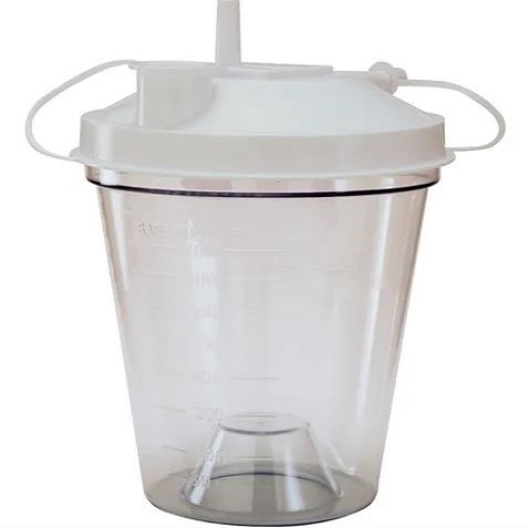 Vaso recolector para aspirador de secreciones 800 mod. de aspirador 182