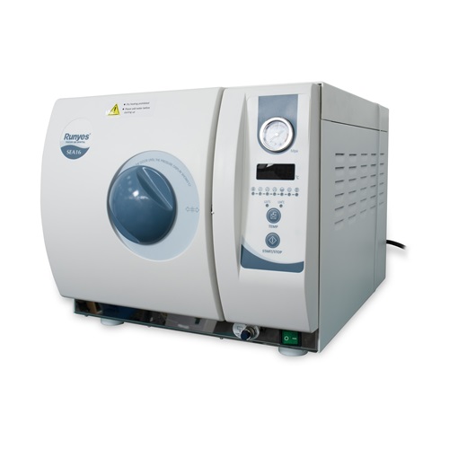 Autoclave de acero de 16 litros 44x58x39 cm