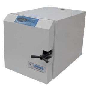 Autoclave de mesa de 28 Lts. de 3 charolas